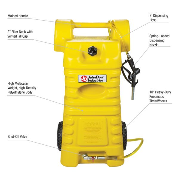 25-Gallon Poly Portable Diesel Caddy