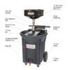 22-Gallon Oil Change Station