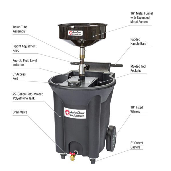 22-Gallon Oil Change Station