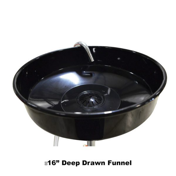 18-Gallon Self-Evacuating Portable Oil Drain