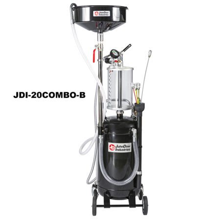 20-Gallon Combination Fluid Evacuator & Oil Drain with Bowl