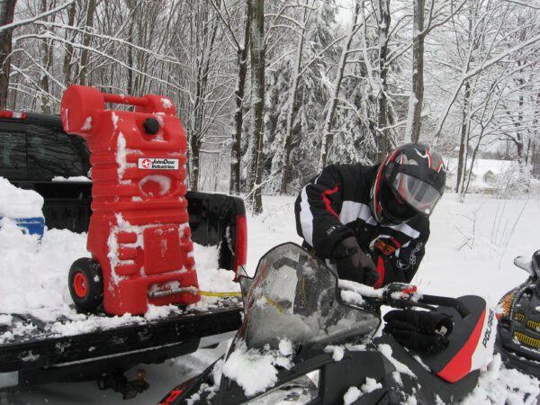 25-Gallon Poly Portable Gas Caddy