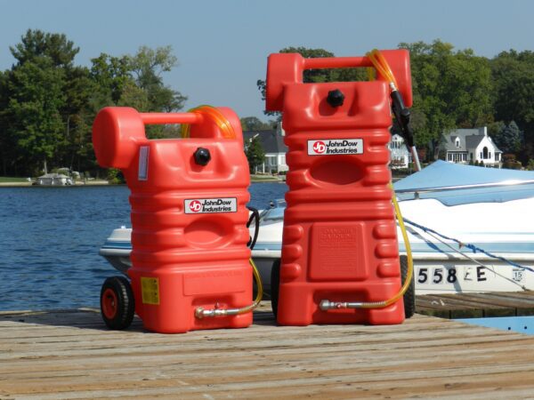 25-Gallon Poly Portable Gas Caddy