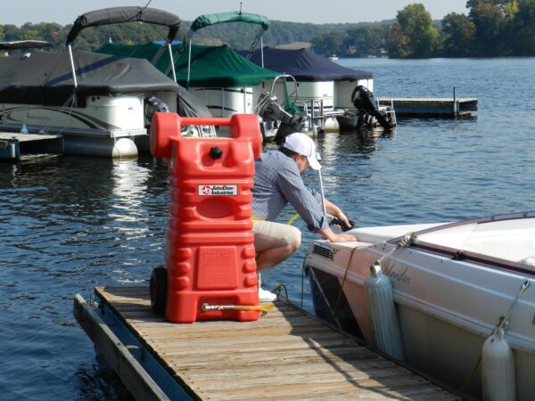 25-Gallon Poly Portable Gas Caddy