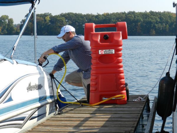 25-Gallon Poly Portable Gas Caddy