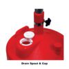 18-Gallon Economy Portable Poly Oil Drain